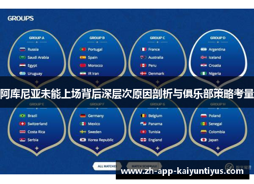 阿库尼亚未能上场背后深层次原因剖析与俱乐部策略考量