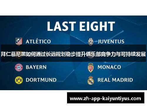 拜仁慕尼黑如何通过长远规划稳步提升俱乐部竞争力与可持续发展 拜仁慕尼黑如何通过长远规划稳步提升俱乐部竞争力与可持续发展