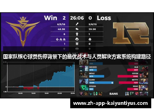 国家队核心球员伤停背景下的最优战术与人员解决方案系统构建路径